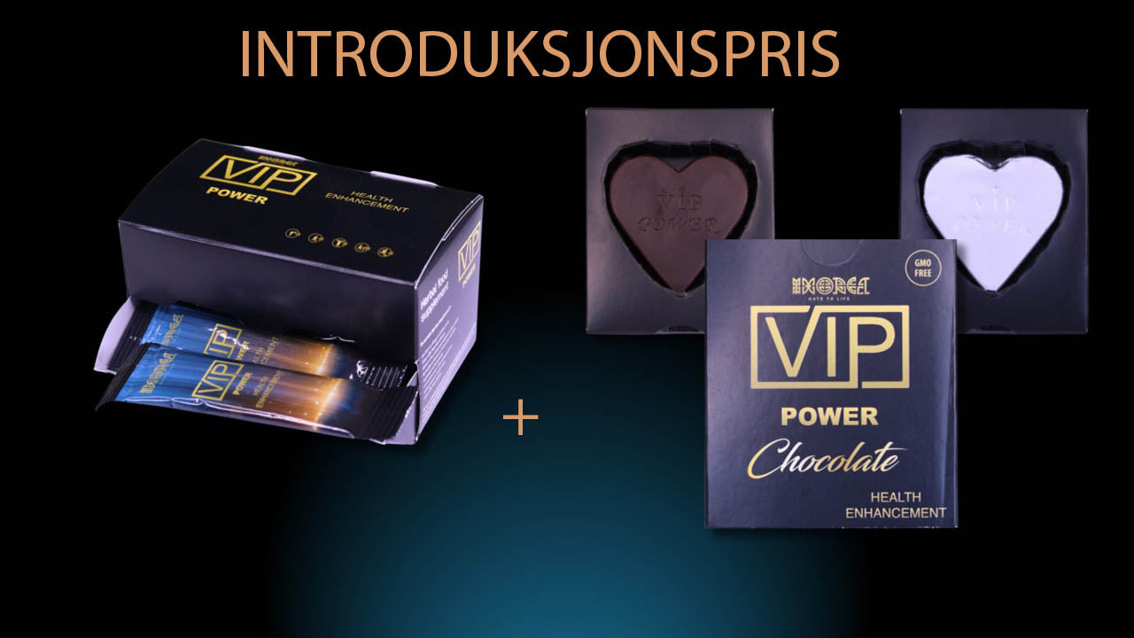 INTRODUKSJONSPRIS VIP POWER GELE 10 stk + 1 SJOKOLADE